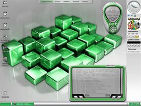 yea its green