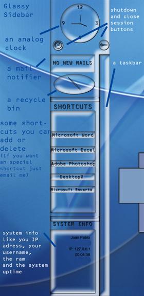 Glassy Sidebar