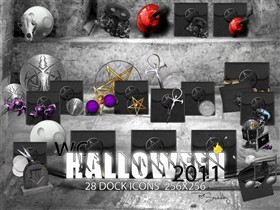 WC Halloween Dock Icons