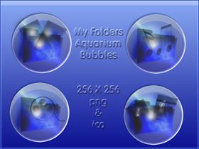 My Folders Aquarium Bubbles