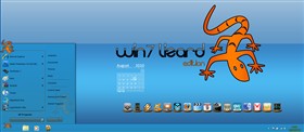 Lizard win7 theme