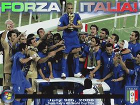 Team Italy 2006 World Cup win bootskin #2
