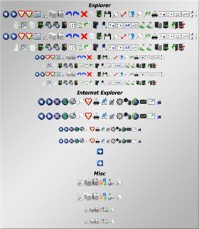 Arileen Toolbar Icons