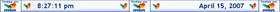 MSN Desktop Clock