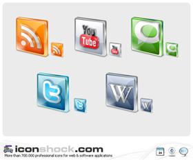 Free Social Icons Part B