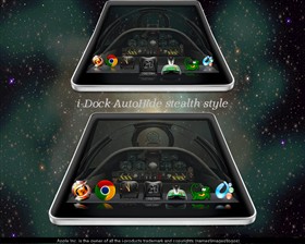 iDock AutoHide stealthstyle