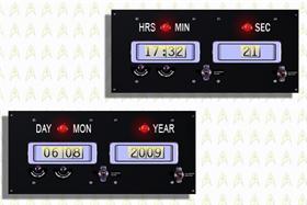 Star Trek Original clock and date