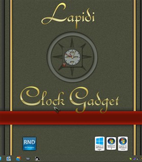 Lapidi Clock Gadget