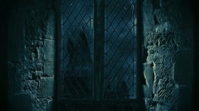 Hogwarts Rainy Window