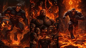 4K Fire Demons
