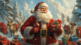 4K Fun with Santa