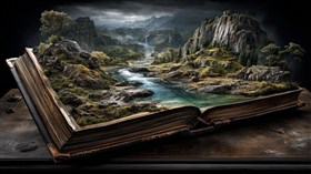 4K Book Scapes