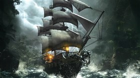 Ship in Storm 4K