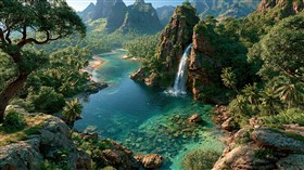 4K Hawaiian Scape