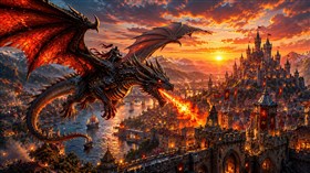 4K Dragon  Attacks