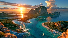 4K Tropical_archipelago_view