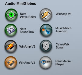 Audio Mini Globes