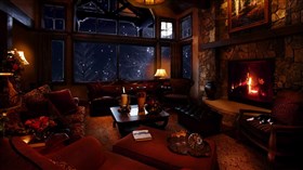 Soothing Room Snowstorm