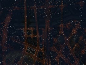 GTAV Top Down Night View