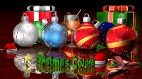 Chrismas Colors Wallpaper