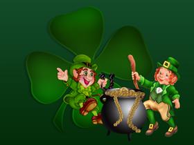 Saint Patricks Leprechauns