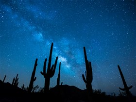 Milky Way from California Mountains
