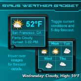 Sirus Weather