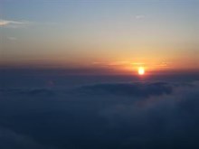 Over the clouds