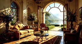 a luxurious Tuscan