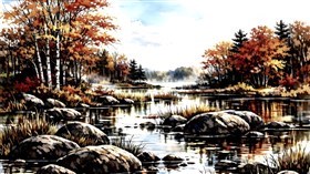autumn trees