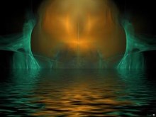 Reflection of A Harvest Moon