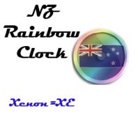 New Zealand Rainbow Clock