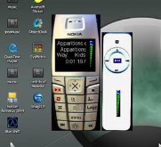 Cell phone MP3 player