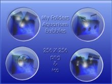 My Folders Aquarium Bubbles