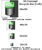 SS Concept - Recycle Bin Full