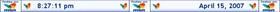 MSN Desktop Clock