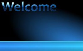 Welcome to the blue