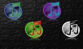 Itunes reflective icons G3