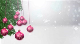4K Christmas Baubles