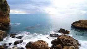 4K Rocky Sea