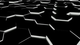 Hexagon Black