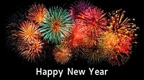 4K Happy New Year Fireworks