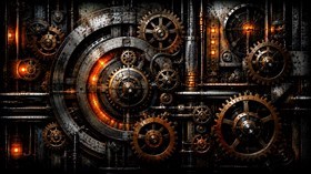 4K Gears in Motion