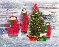 sNOW kATz cHRISTmAS tREe