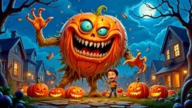 4K Pumpkin Gone Wild