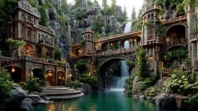 4K Castle River Falls