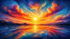 4K Painted Scape