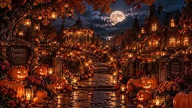 4K Pumpkin Garden