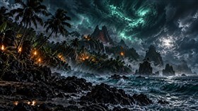 4K Dark Island