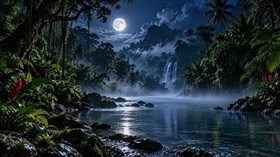 4K Moon Scape